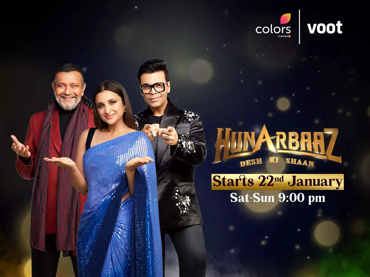 Hunarbaaz Desh Ki Shaan show premiered on Saturday