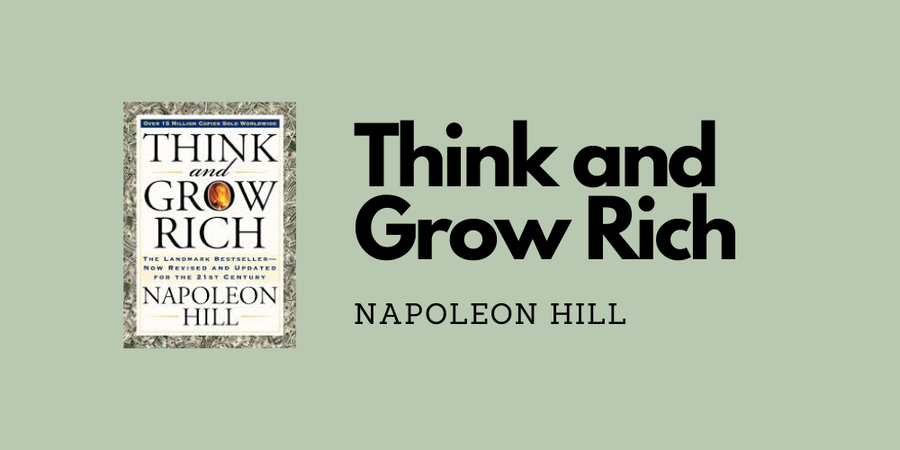 Think And Grow Rich - Best Personality Development Book