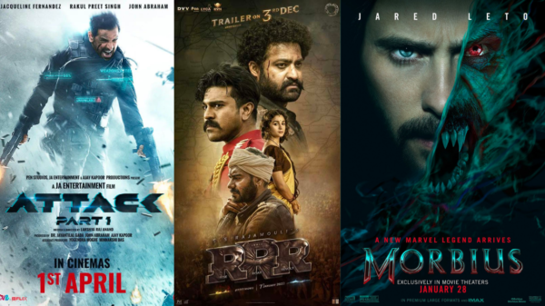 RRR, Attack and Morbius Box Office Collection