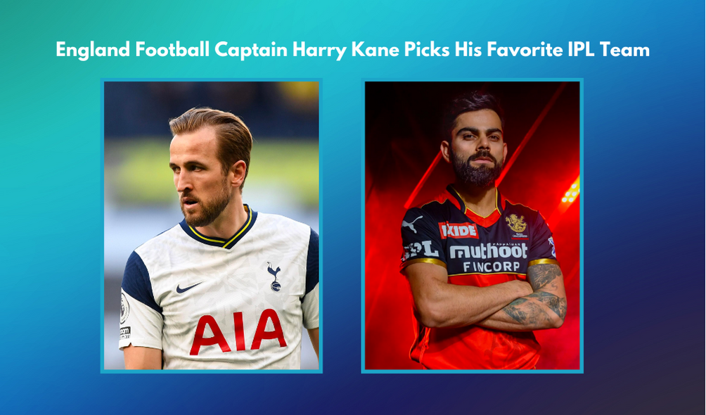 England Football Captain Harry Kane Picks His Favorite IPL Team