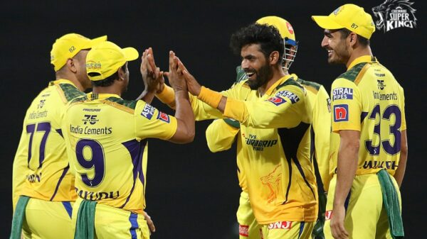 CSK finally get 2 points by defeating RCB