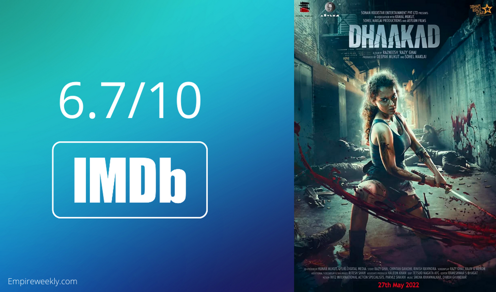 Dhaakad Movie review