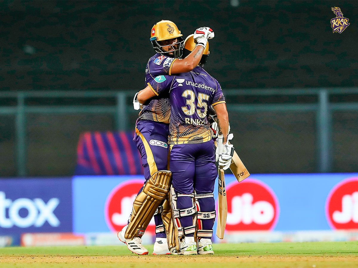 KKR makes a strong Comeback at the Bruised RR