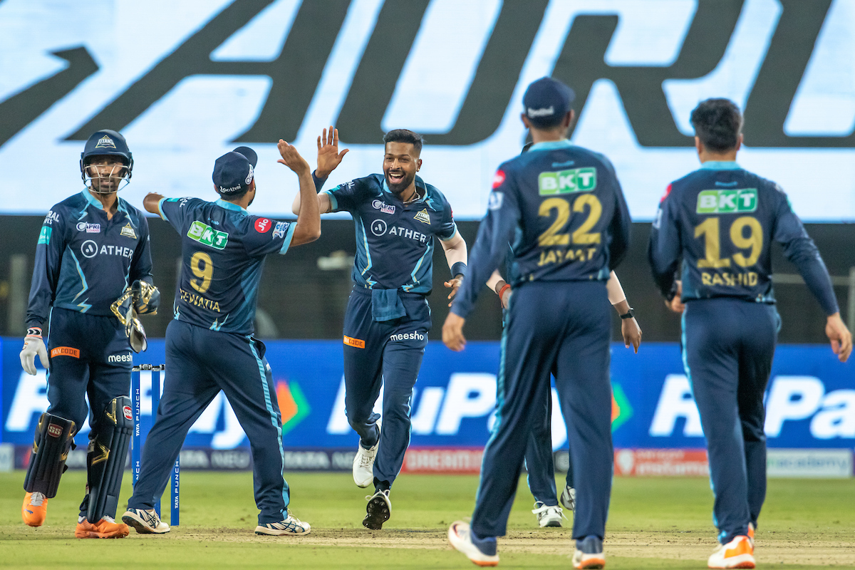 Gujarat Titans become the first team to qualify for playoffs