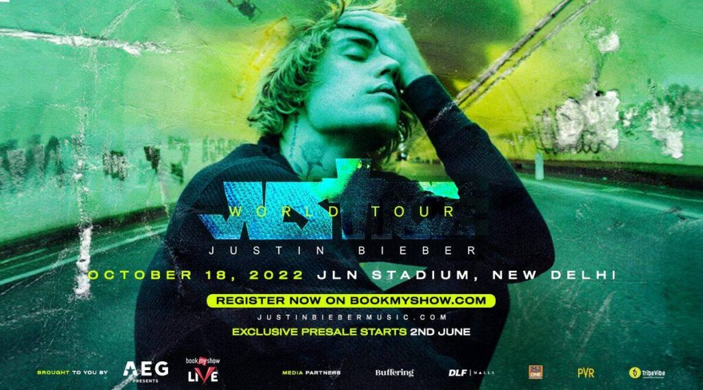 Justin Beiber puts India on the list for his music world tour