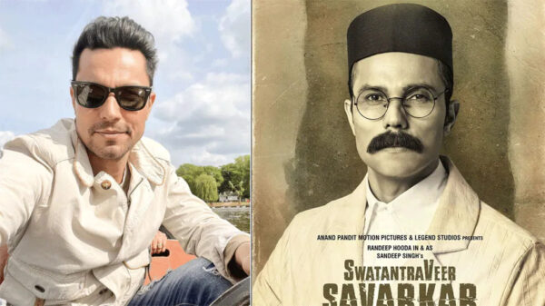 Swatantra Veer Savarkar: Actor Randeep Hooda shares the first look of the film