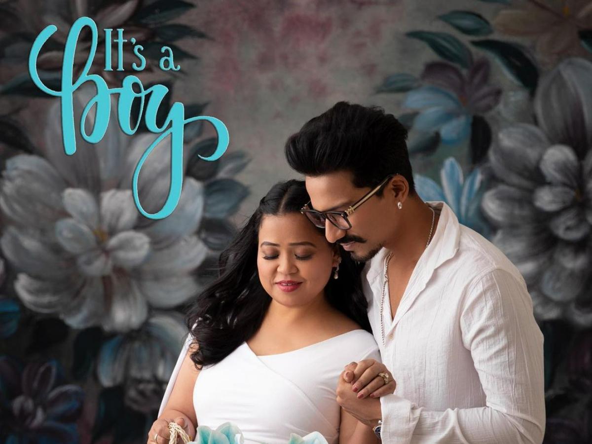 “Gola Ki Mooh Dikhayi” Bharti Singh and Haarsh Limbachiyaa Reveal their baby boy Laksh’s face