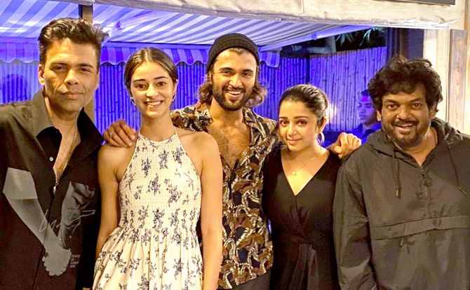 Liger New Poster Out Vijay Deverakonda sets fire on Internet