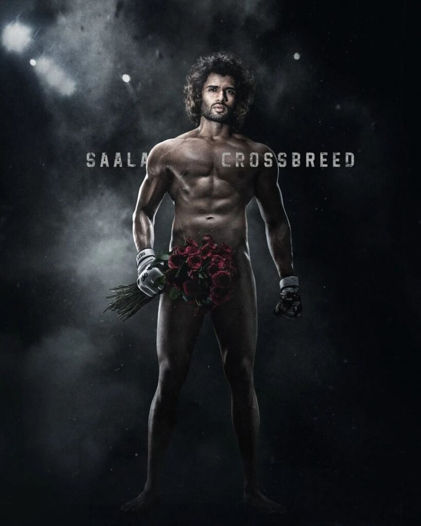 Liger New Poster Out -Vijay Deverakonda sets fire on Internet