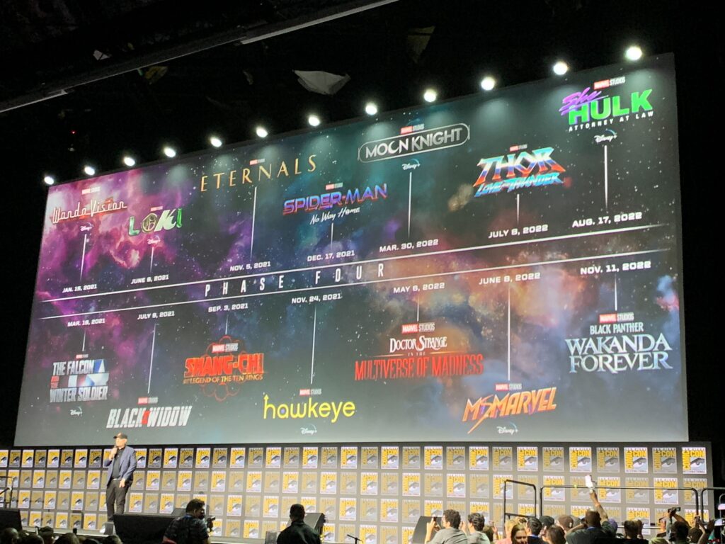 Marvel Studios Announces their Entire Line-up of Films at SDCC 2022