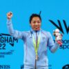 Mirabai Chanu wins gold in women's 49 kg weightlifting at the CWG 2022