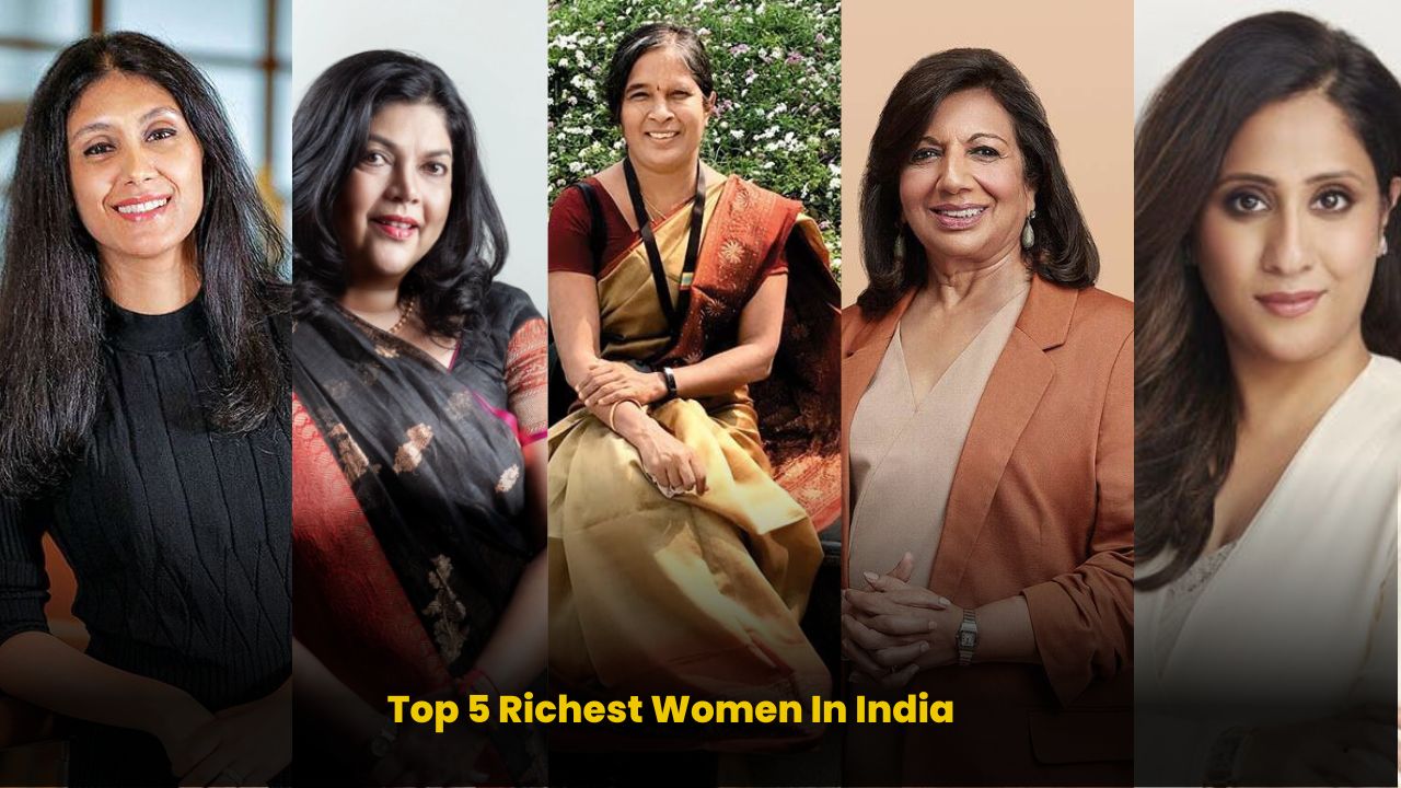 Top 5 Richest Women In India
