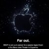 Apple’s ‘Far Out’ Sept 7 Event: Watch all the new series launches tonight at 10:30 pm IST