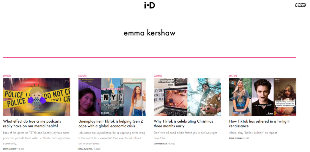 Emma Kershaw on the future of journalism and what makes the perfect pitch