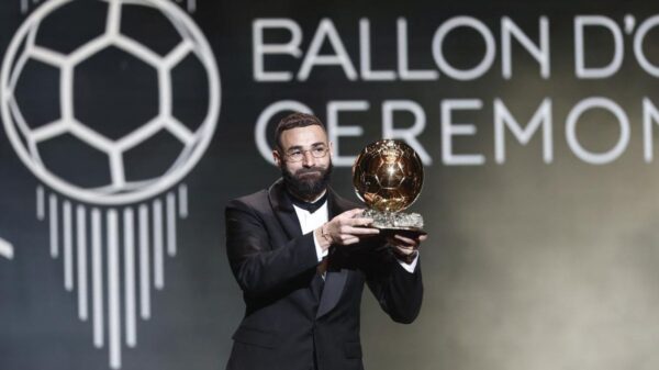 Real Madrid's Karim Benzema Crowned With Ballon d'Or