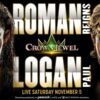 Logan Paul Suffered Torn ACL and MCL Injuries In Match Against Roman Reigns at WWE Crown Jewel