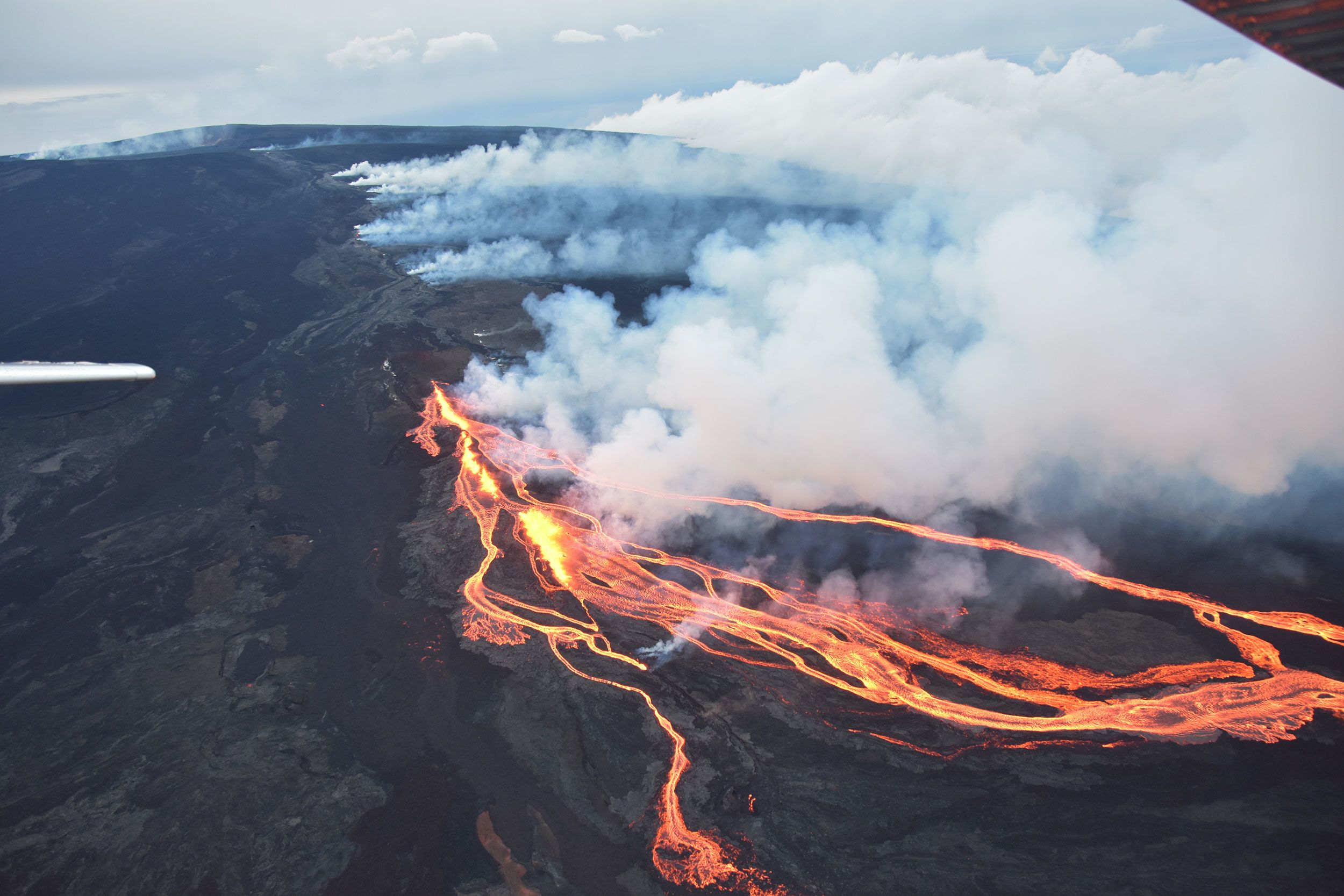 Hawaii's Big Island receives warnings following the Mauna Loa eruption