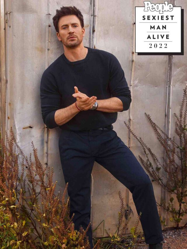 Chris Evans is The Sexiest Man Alive 2022