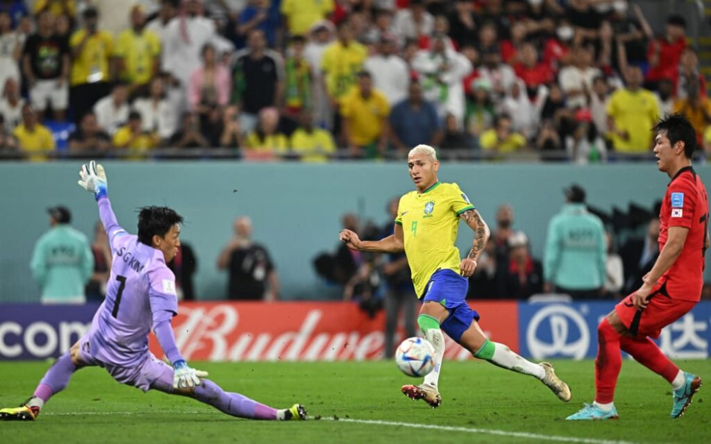 brazil vs south korea world cup