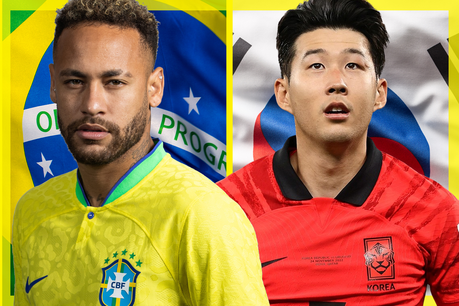 brazil vs south korea - world cup