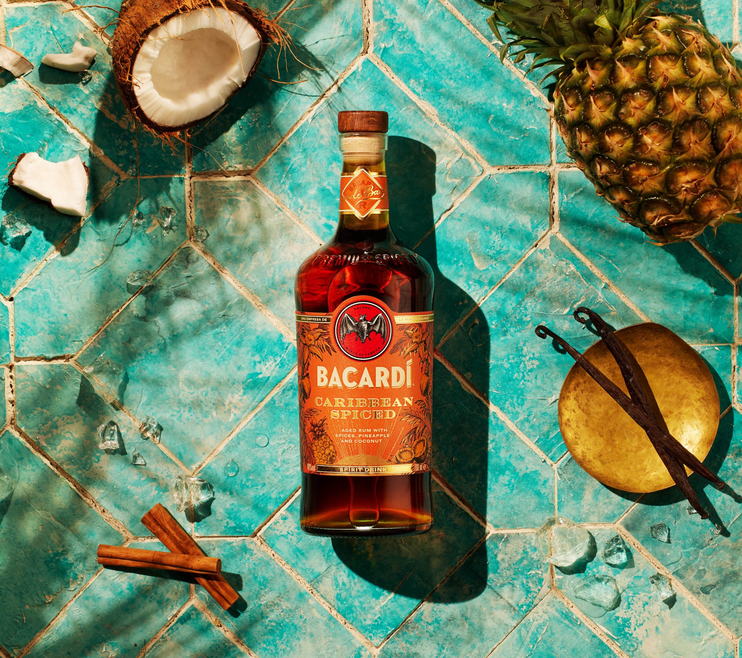 BACARDÍ® rum debuts new Caribbean spiced, perfect for tropical cocktails