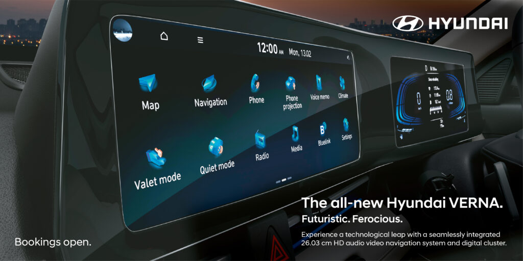 Hyundai Verna 2023: A Refreshing Redesign with Advanced Safety Features and Loaded Interiors
