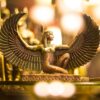 Goddess Isis figurine wallpaper