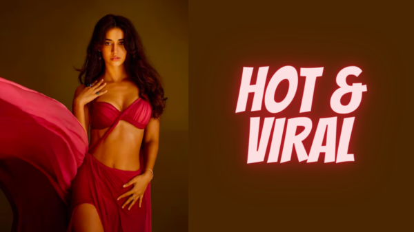 Disha Patani tops on glamour with her seductive red carpet pink gown