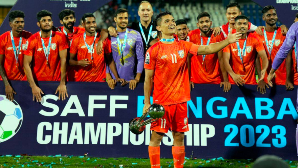 India Emerges Victorious in SAFF Championship Final