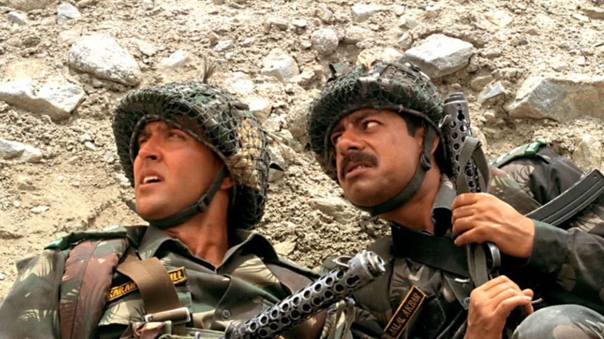 Stills from the movie Lakshya