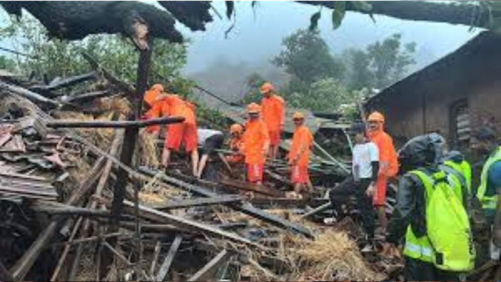 Image credit: TimesOfIndia Maharashtra, Raigad: Landslide