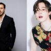 Ryan Gosling Gives BTS Jimin His Barbie Guitar