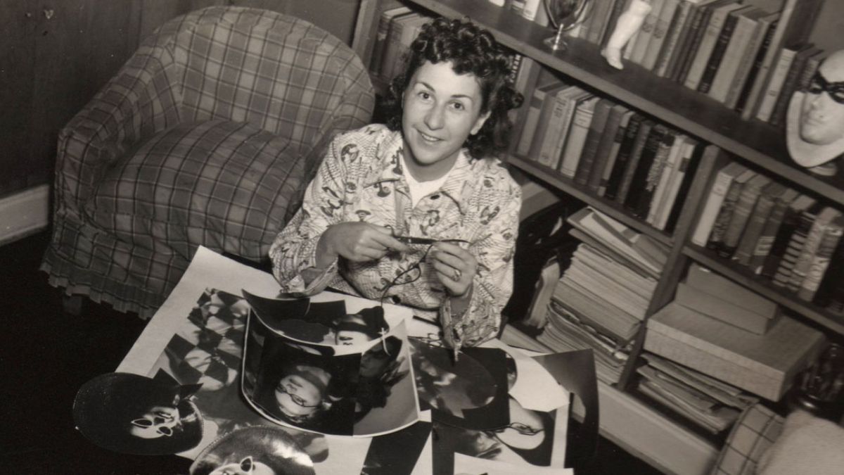 Altina Schinasi was a genius who revolutionized the cat eye glasses