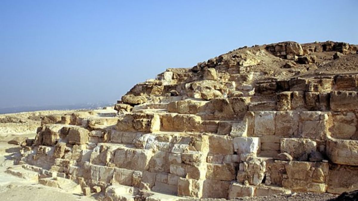 The Destroyed Pyramid Of Djedefre