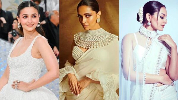 5 Notable Celebs are Adoring the Pearl Core Fashion Trend
